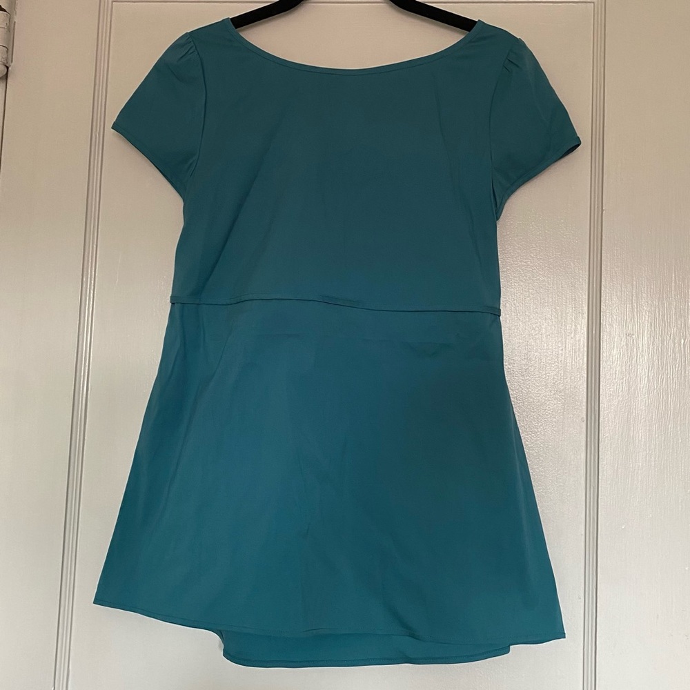 TIED BLUE TOP - Picture 4 of 5